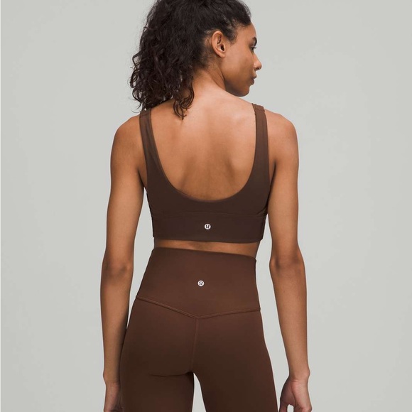 lululemon athletica Other - Lululemon Align Reversible Dark Brown Bra (Java )